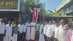 நெல்லை, தென்காசியில் அண்ணா சிலை, படத்துக்கு மரியாதை