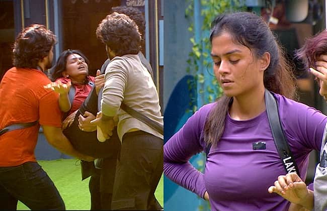 பிக் பாஸ் 10 : லட்சுமி பிரியாவால் காயமடைந்த நடிகை ஆனந்தி!