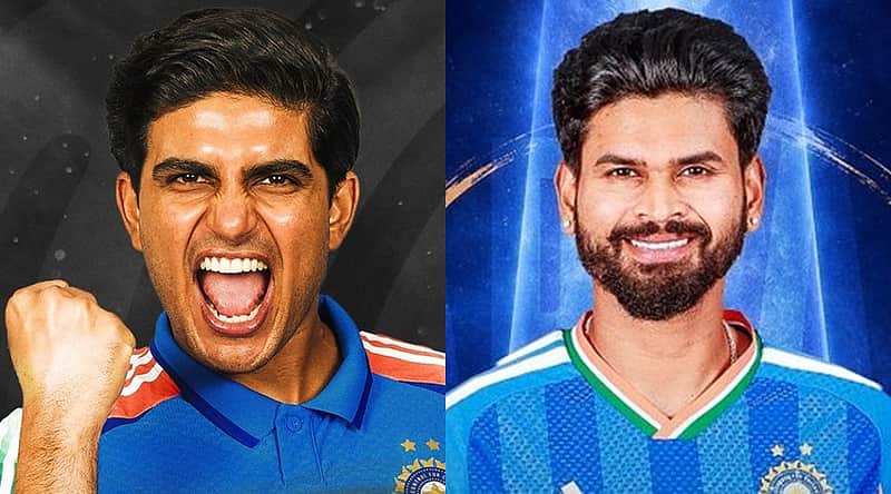 Shubman Gill, Shreyas Iyer