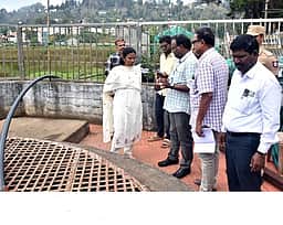 உங்களைத் தேடி உங்கள் ஊரில் திட்டம்: கொடைக்கானலில் ஆட்சியா் கள ஆய்வு