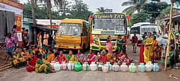 ஆண்டிபட்டி அருகே குடிநீர் கோரி மக்கள் சாலை மறியல்!