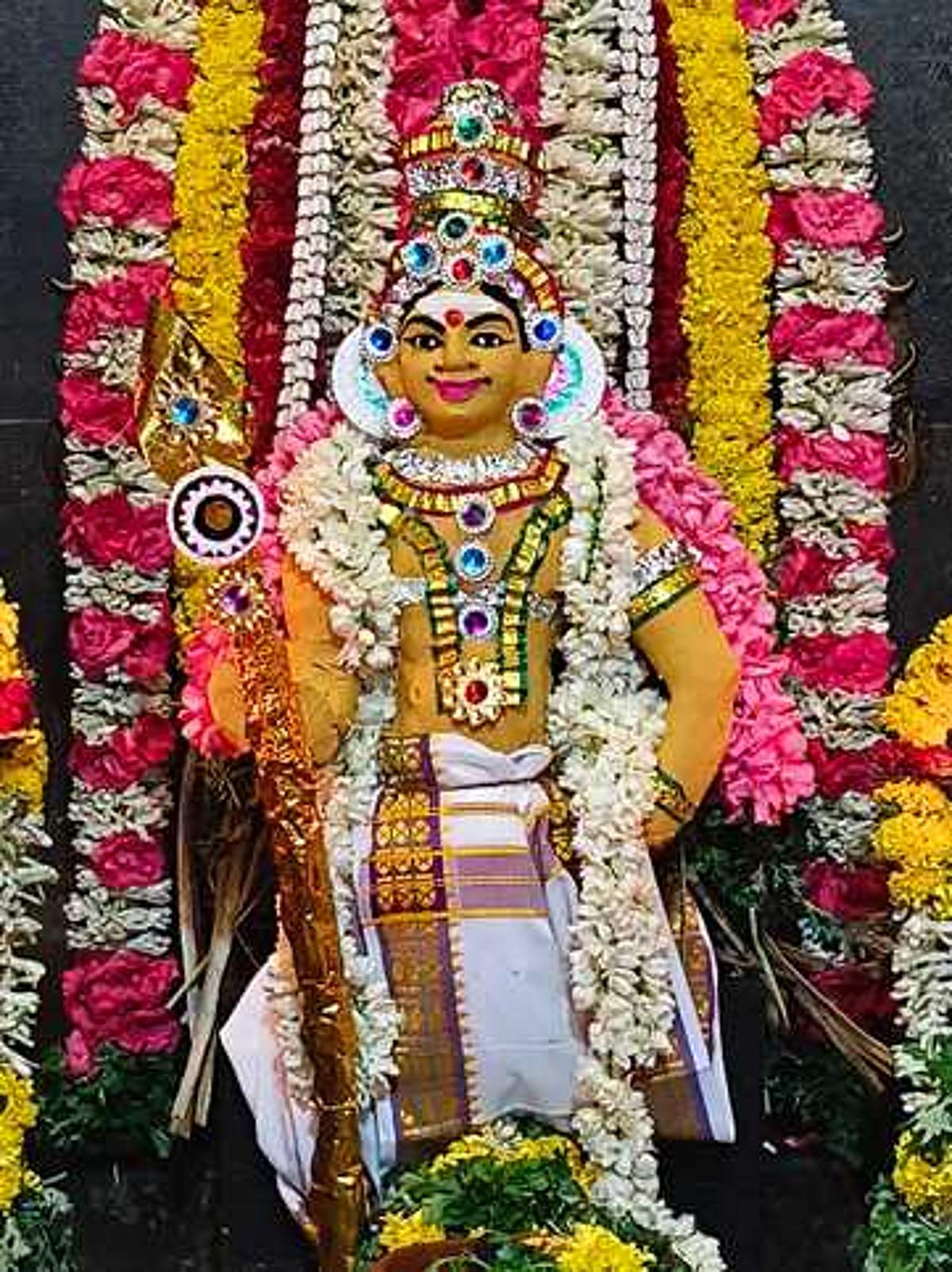 குமராண்டி சுவாமி கோயிலில்
வருஷாபிஷேகம்