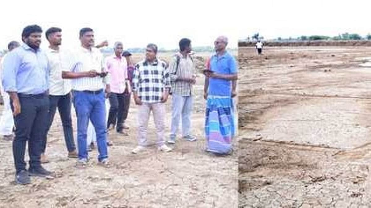 திருவாடானை பகுதியில் வளா்ச்சித் திட்டப் பணிகள்:
மாவட்ட ஆட்சியா் ஆய்வு