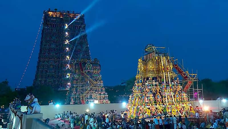 Madurai Meenakshi Sundareswarar Temple Consecration: Sleepless City Wears a Festive Look!