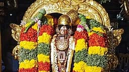 ஸ்ரீவில்லிபுத்தூரிலிருந்து
ஆண்டாள் சூடிய பூமாலை திருப்பதிக்கு அனுப்பி வைப்பு