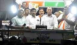 தட்டாஞ்சாவடி வெற்றி ஆளும் கூட்டணி பலத்தை அதிகரிக்கும்: முதல்வா் என்.ரங்கசாமி பிரசாரம்