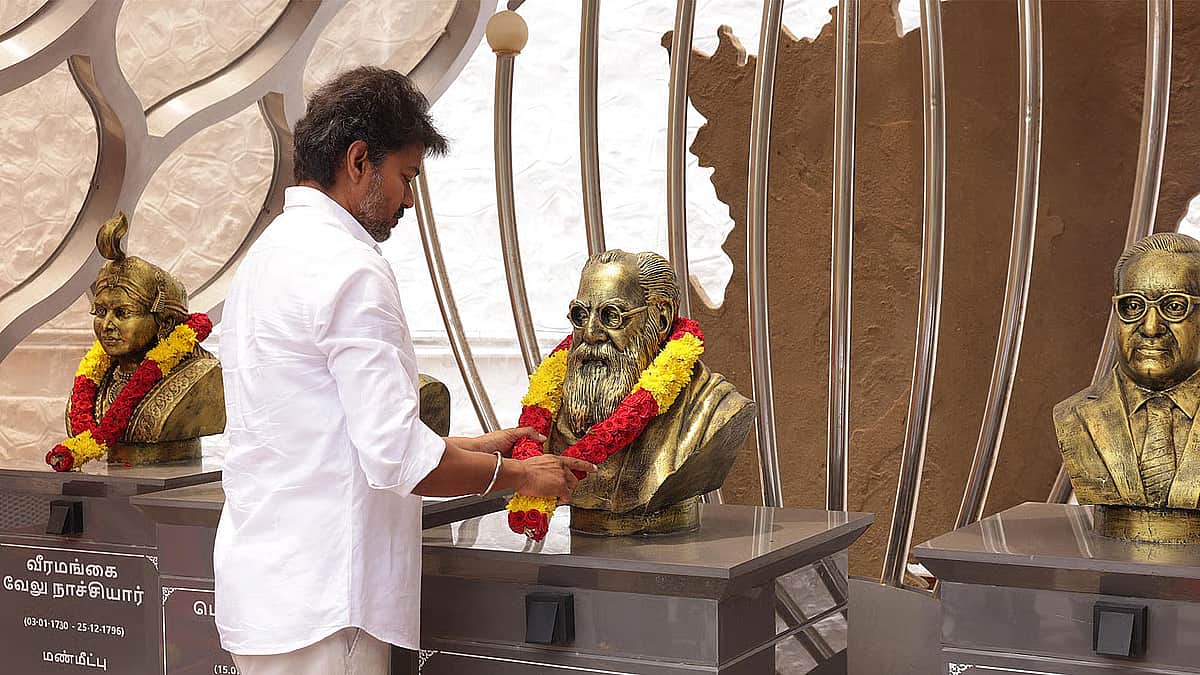 ‘பெரியார் விதைத்த சமூகநீதியின் விதைகள் தழைத்தோங்கட்டும்!’ - முதல்வர் விஜய்