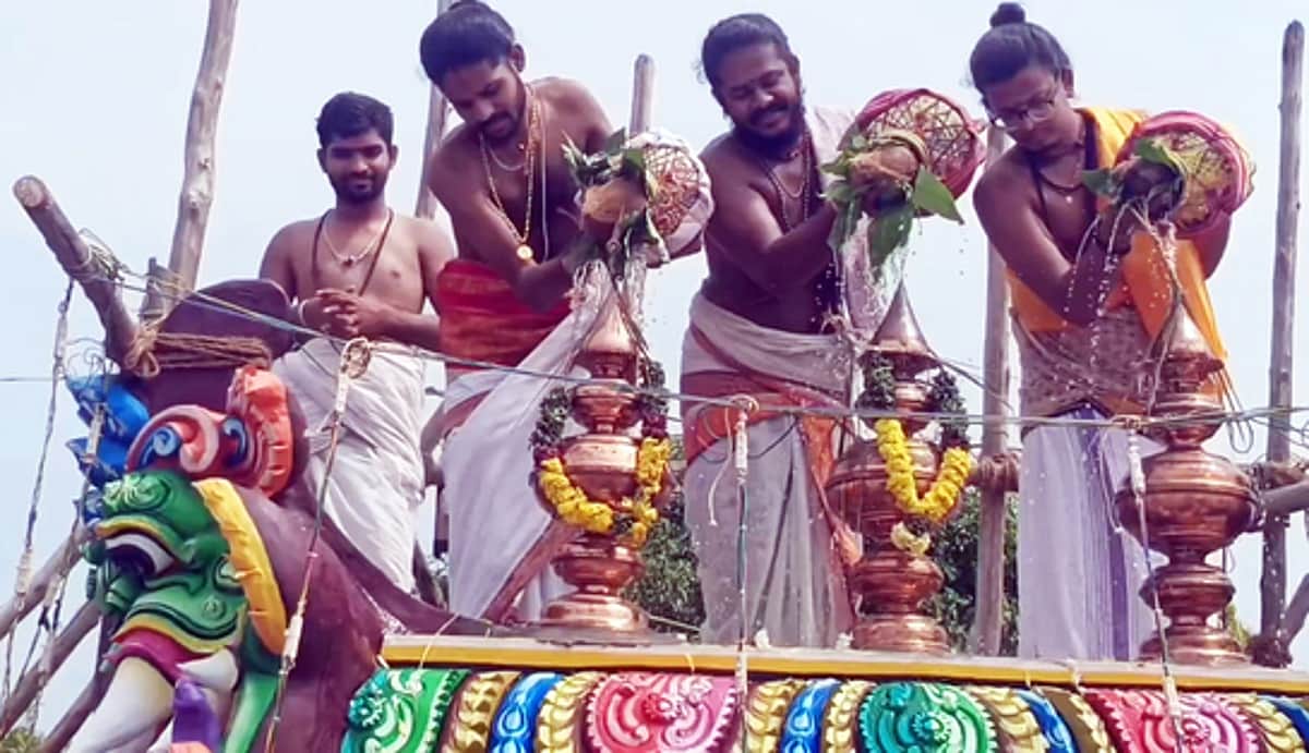 சுயம்பிரகாசேசுவரா் கோயில்
குடமுழுக்கு