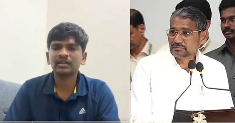 Funds for student Bharathidasan to be released in two days: Minister Vanni Arasu