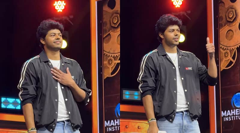 Director Jason Sanjay at the 'Sigma' promotion.