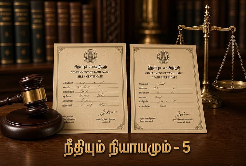 பிறப்பு, இறப்புச் சான்றிதழ்கள்