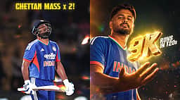 டி20 கிரிக்கெட்டில் 9,000 ரன்கள்..! சஞ்சு சாம்சன் அரைசதம் அடித்த 11 முறையும் இந்தியா 100% வெற்றி!
