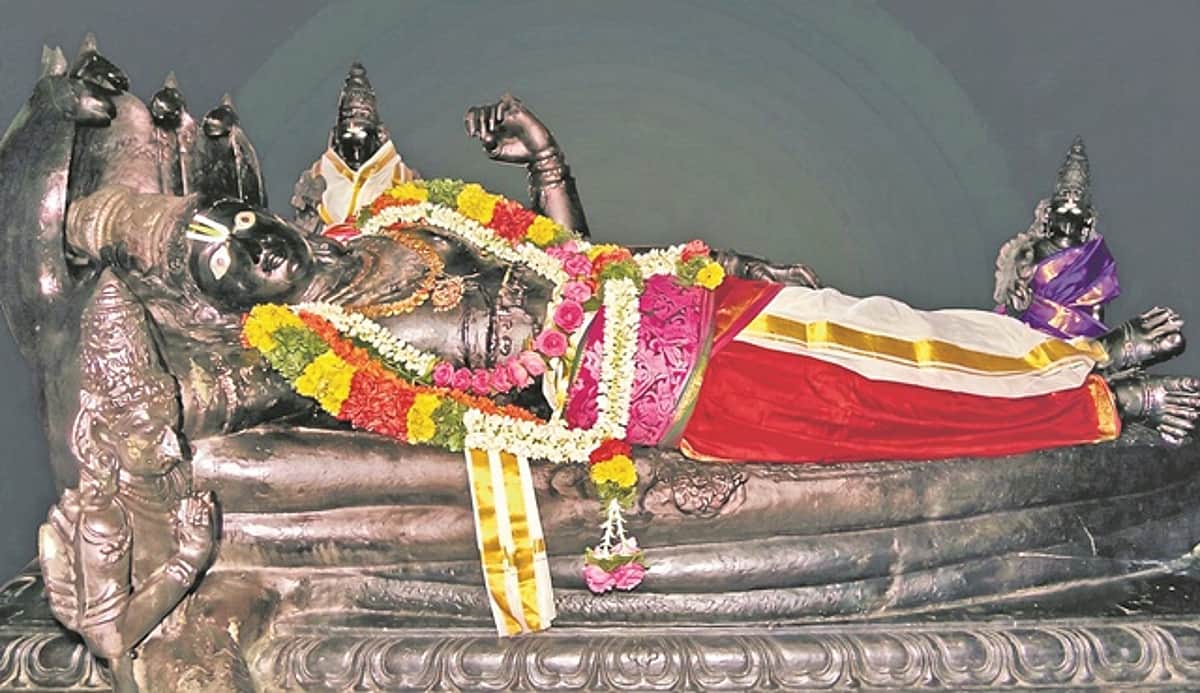 தமிழகத்தின் பெரிய சயனத் திருமேனி