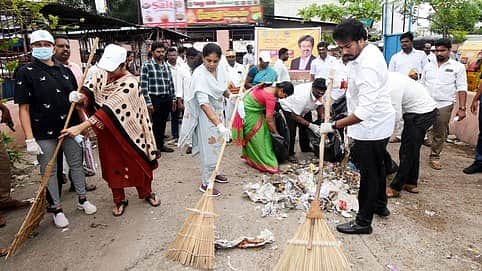 கும்பகோணத்தில் ‘மாசறு தஞ்சை’ தூய்மைப்பணி
