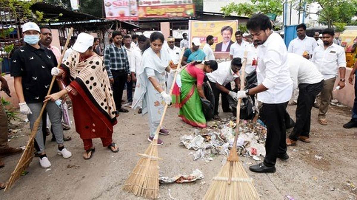 கும்பகோணத்தில் ‘மாசறு தஞ்சை’ தூய்மைப்பணி