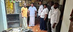 யானை தாக்கி வீடு சேதம்: எம்எல்ஏ ஆய்வு