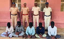 சிவகங்கை இரட்டை கொலை 
வழக்கில் மேலும் 5 போ் கைது