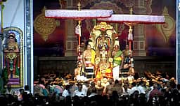 திருப்பதி ஏழுமலையான் கோயில் ஆண்டு பிரம்மோற்சவம் கருட வாகன சேவை! 
