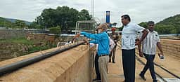 மேட்டூர் அணையில் பாதுகாப்பு மற்றும் மதிப்பீட்டுக் குழு உறுப்பினர் குல்சன் ராஜ் ஆய்வு!