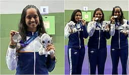 ஆசியப் போட்டி: துப்பாக்கி சுடுதலில் இந்தியா 2 வெள்ளியுடன் அசத்தல்!
