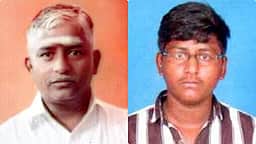 பைக் - சரக்கு வாகனம் மோதல்: தந்தை, மகன் பலி