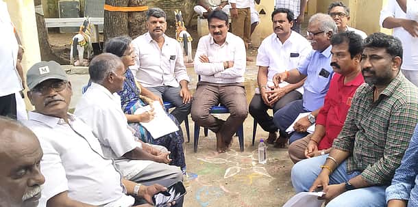செங்கம் திரெளபதியம்மன் கோயிலை பழைமை மாறாமல் புதுப்பிக்க அறிவுறுத்தல்