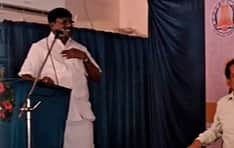 கல்லூரி நிகழ்வில் மின்வெட்டு! இருளிலும் பேச்சைத் தொடர்ந்த அமைச்சர் விஸ்வநாதன்! 