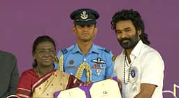 தேசிய விருதைப் பெற்றார் நடிகர் தனுஷ்!