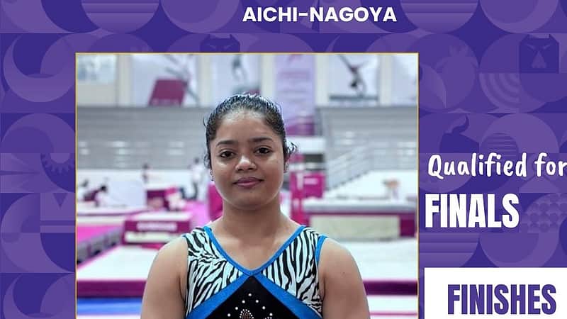 Gymnast Pranati Nayak