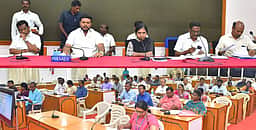 பருவமழை முன்னேற்பாடுகள் ஆய்வுக்கூட்டம்