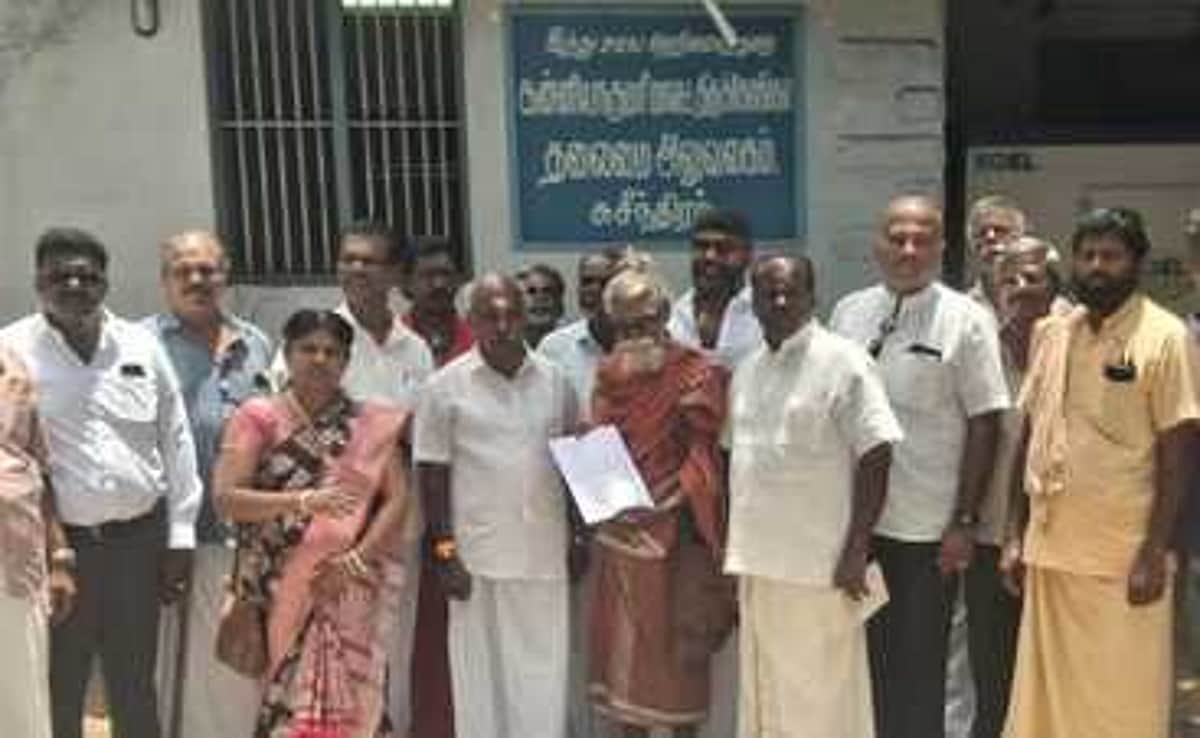 தேரூா் குடி கோரக்கநாதா் கோயிலில் குடமுழுக்கு நடத்த வலியுறுத்தல்