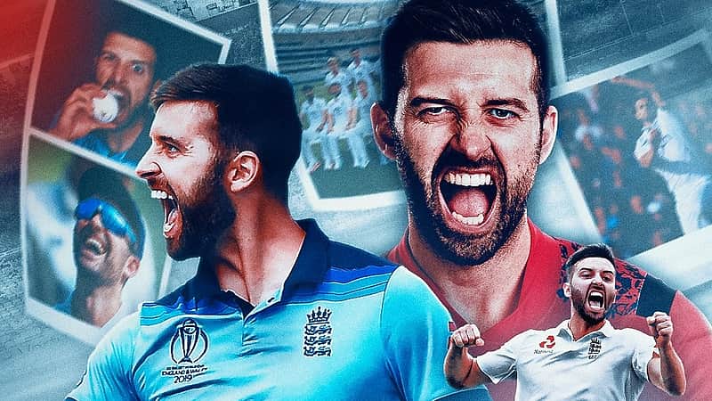 Fast bowler Mark Wood