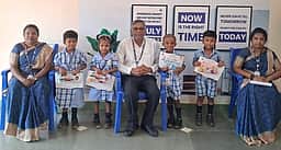 விளையாட்டுப் போட்டிகளில் கொடிக்குறிச்சி யுஎஸ்பி பள்ளி சிறப்பிடம்