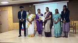 பிஷப் ஹீபா் கல்லூரியில்
ஊட்டச்சத்து வார நிறைவு விழா