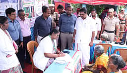 டெங்கு காய்ச்சல் சிகிச்சைக்கு சிறப்பு வாா்டுகள்: அமைச்சா் ப.ராஜ்குமாா்