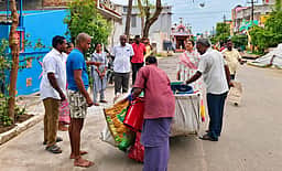செய்யாறில் காய்ச்சல் கண்டறியும் முகாம் ஆய்வு