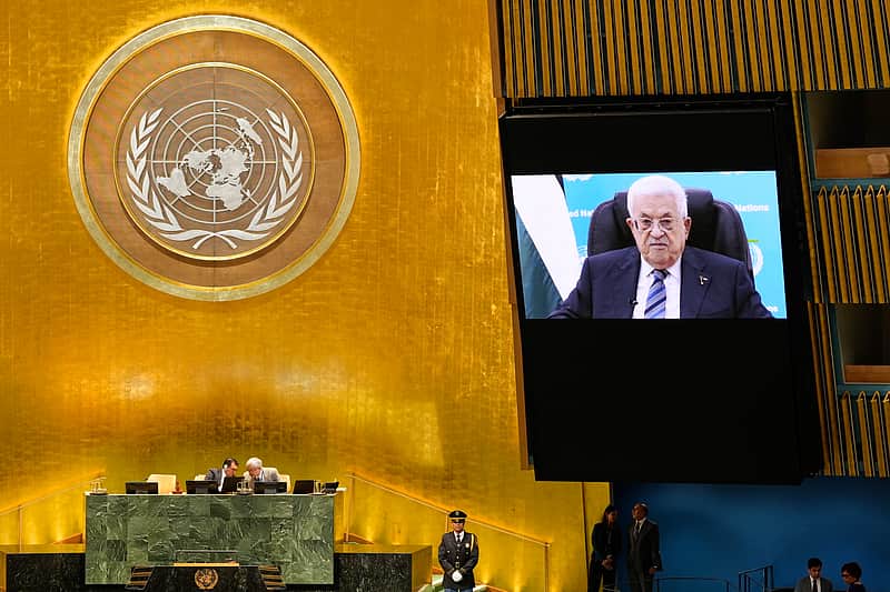 Palestinian President Mahmoud Abbas
