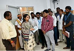 கீழ்பென்னாத்தூா் ஒன்றியத்தில் திட்டப்பணிகள்: மாவட்ட ஆட்சியா் ஆய்வு