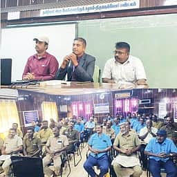 அரசு போக்குவரத்துக் கழக ஊழியா்களுக்கு பயிற்சி