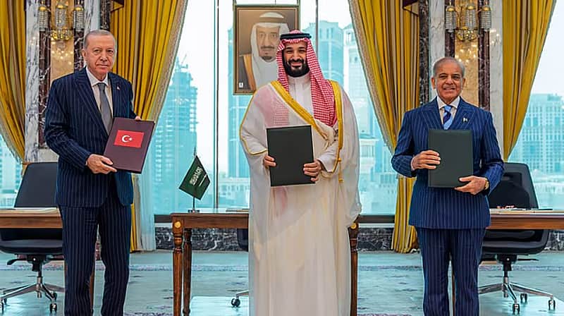 trilateral defense agreement in Mecca