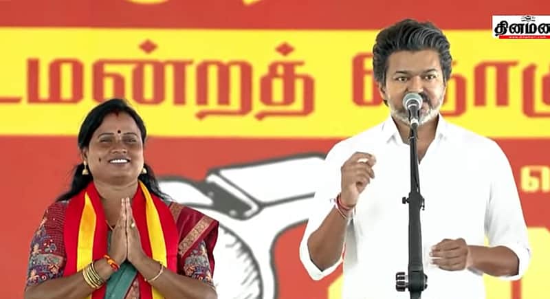 மரகதம் குமரவேல் - முதல்வர் விஜய்