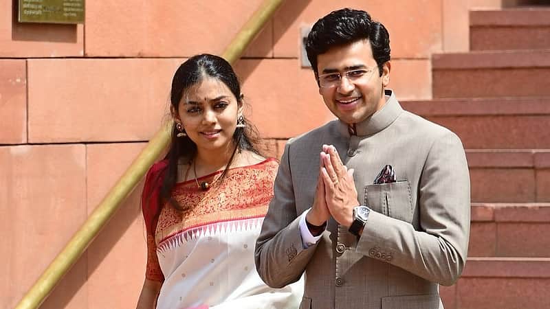 tejasvi surya, sivasri