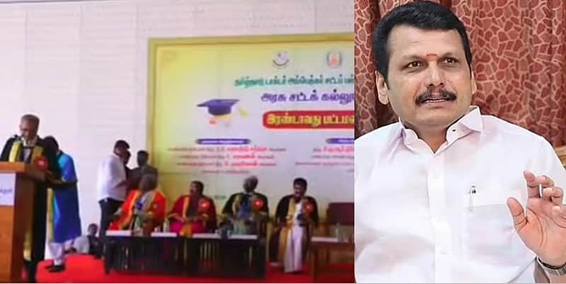 The Minister for Electricity is at the function... but there is no electricity: Senthil Balaji