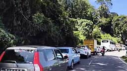 கொடைக்கானலில் திரண்ட சுற்றுலாப் பயணிகள்!