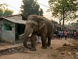 மேற்கு வங்கத்தில் நெல் வயலில் மின்சாரம் பாய்ந்து 3 யானைகள் பலி!