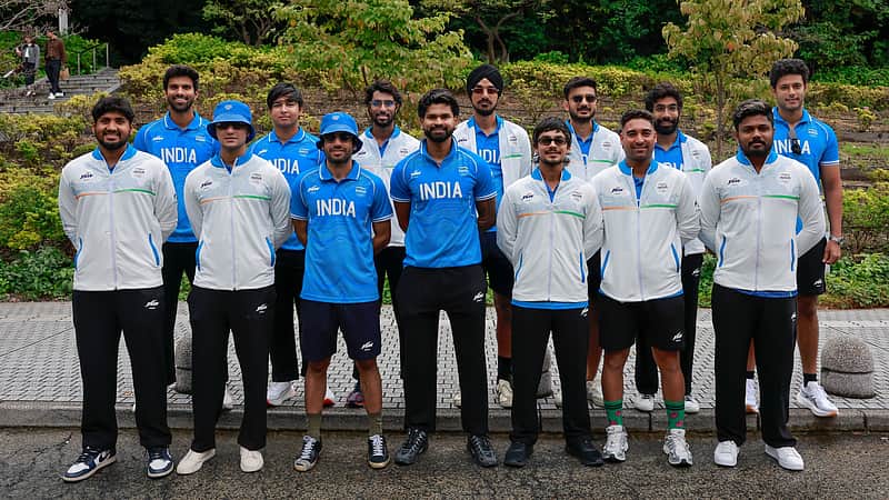 The Indian team led by Shreyas Iyer has arrived in Japan for the Asian Games.