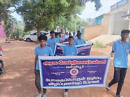 வள்ளியூா் அருகே என்.எஸ்.எஸ். முகாம்