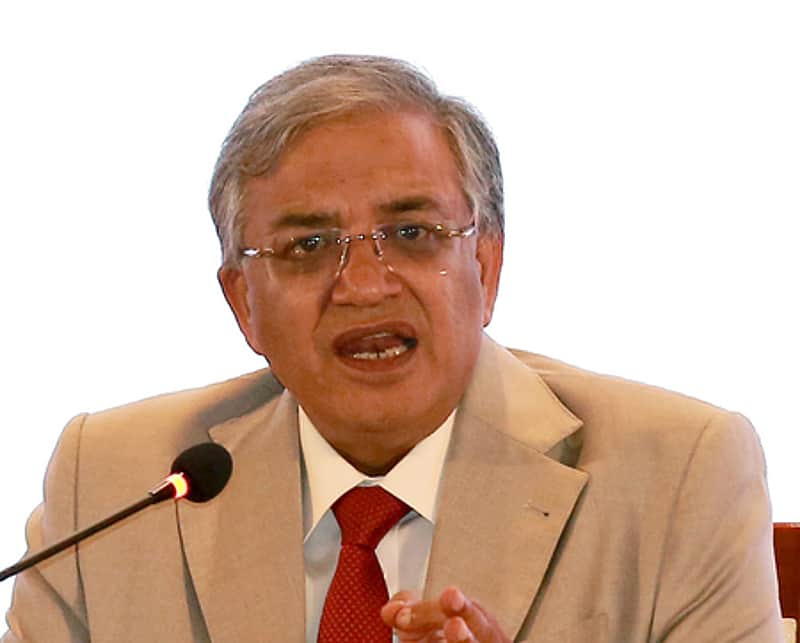<P>07/03/2026 - KOCHI: Chief election commissioner Gynesh Kumar addressing the media during the election commision press conference at Kochi - Express