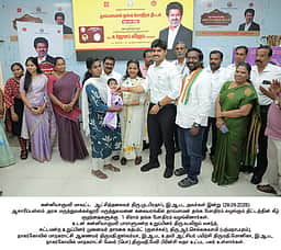 குமரி மாவட்டத்தில் 1,401 குழந்தைகளுக்கு தங்க மோதிரம்