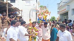 செய்யமங்கலம் பூங்குழலி அம்மன், அய்யனாா் கோயில் புரவி எடுப்பு விழா